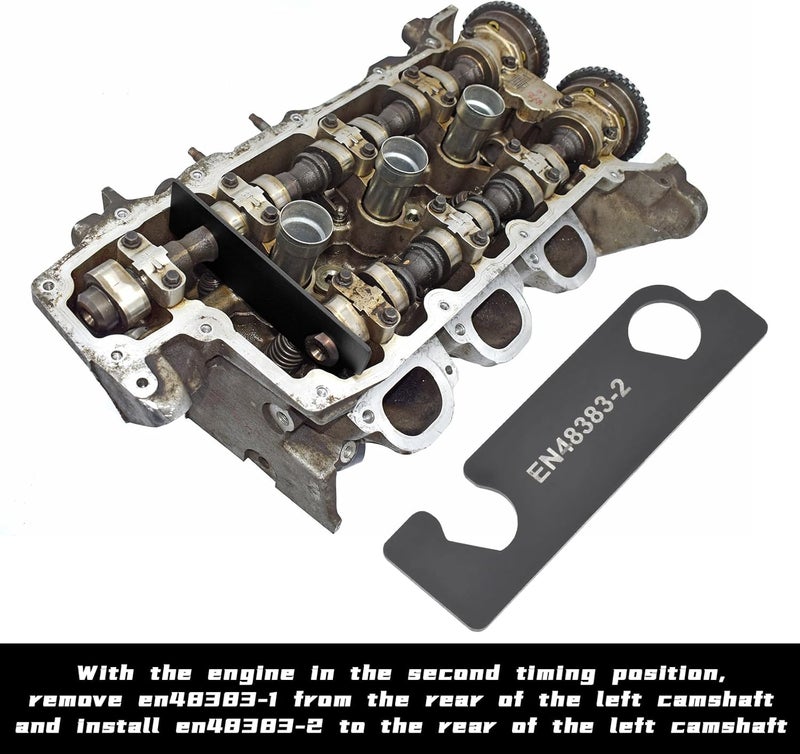 Yuesstloo 3Pcs Camshaft Retaining Aligning Tool Kit, Compatible with GM Opel Saab Cadillac Buick Chevrolet 2.8L 3.0L 3.6L Engine, Replace EN-48383 EN-46105 - Image 4